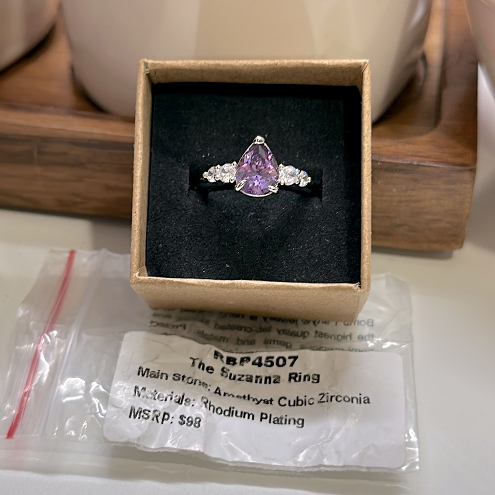 Bomb Party RBP 4507 The Suzanna Ring Size 6